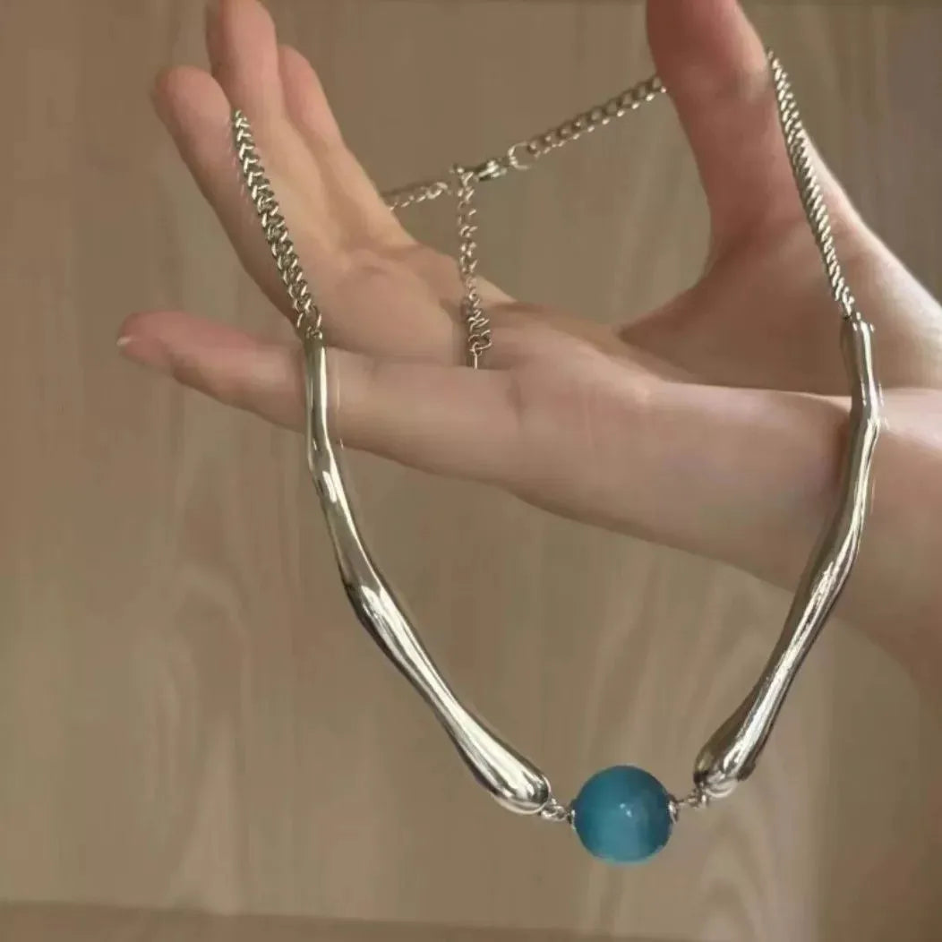 All-match High-grade Retro Titanium Steel Necklace For Women