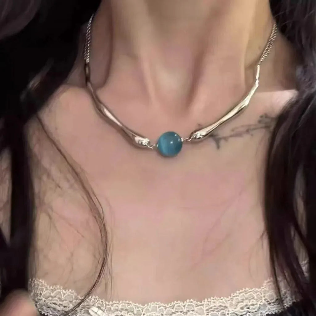 All-match High-grade Retro Titanium Steel Necklace For Women